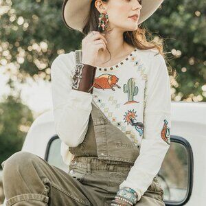 NWT Double D Ranch Down Tejas Way in String